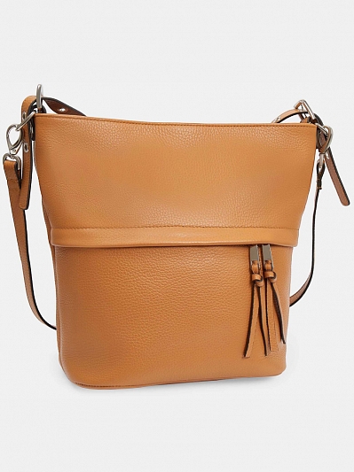 АУГС272600 Сумка женская,натур.кожа 270*320*140 рыжая