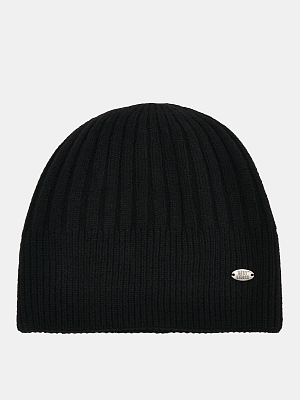 АУГЧ090100 Шапка мужская Ralf Ringer 50% шерсть,50%акрил,черная