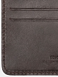 IZ307-ZM08-K024-R Зажим для денег с RFID-защитой ,нат.кожа,110мм*80мм,коричнев