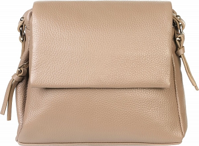 АУГС258100 Сумка женская натур. кожа 290*240*80 бежевая