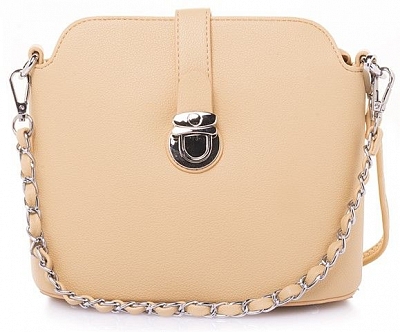 18378/82 Сумка жен.иск. кожа BAGGINI 23*20*12  желтая