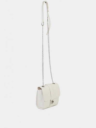 Сумка женская, белая, 15х17х7