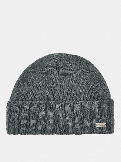 АУГЧ094900_Н Шапка мужская Ralf Ringer 70%шерсть,30%акрил,сер