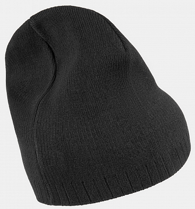 WMT-220-49-PAP-01_Н Шапка мужская,70%шерсть,30% акрил,черная