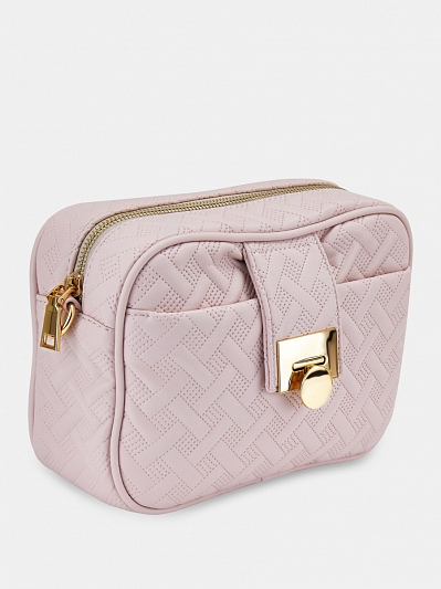 Сумка женская, пудровая, 27*25*10