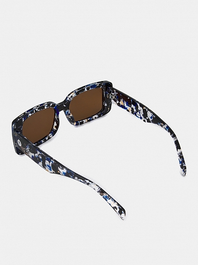 RF-230010-23 Солнцезащитные очки женские,пл астик/полимер,б/разм,син-оранж