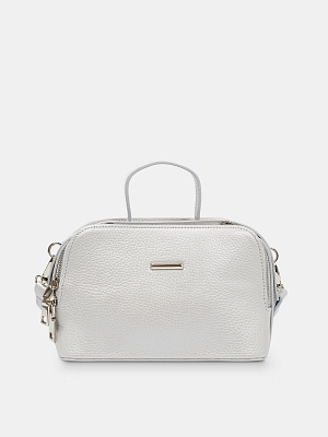 АУГС273700 Сумка женская,натур.кожа 260*160*130 серая