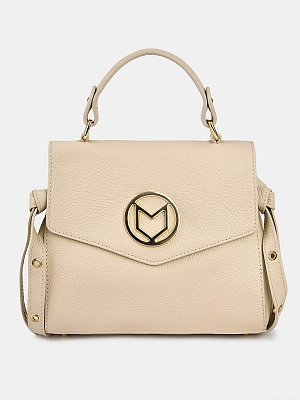 MV-L201-D37 Сумка женская,MARINA VOLPE,нат ур.кожа,270x80x200,бежевая