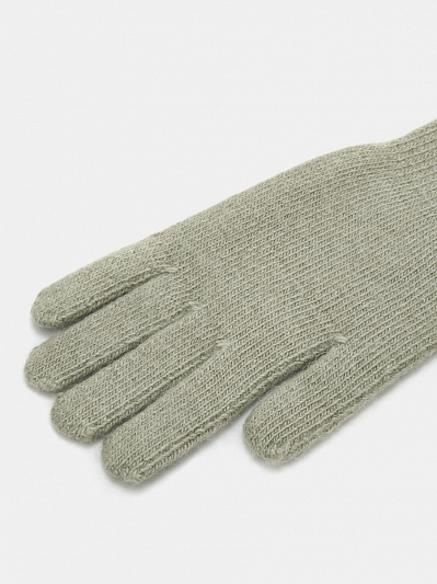 АУГП110300_Н Перчатки жен.Ralf Ringer,60%ан гора,40%вискоза,1 размер,зелен