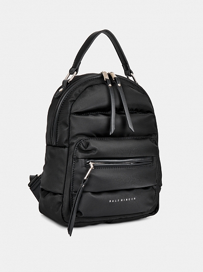 338108/07-01RF Сумка женская, нейлон ,28x26x14,черная