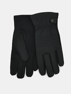 АУГП112900_Н Перчатки мужские Ralf Ringer, 100%полиэстер,один размер,чер