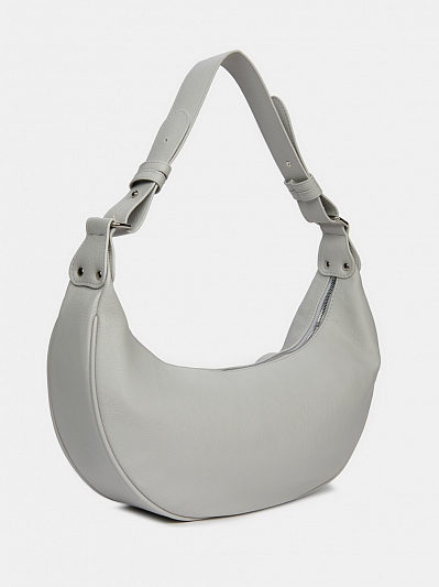 Сумка женская, серая, 43х19х9