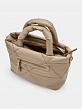 Сумка женская, бежевая, 28х12х25