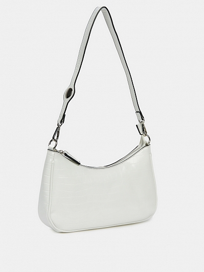 R19291-1/30 Сумка женская, искуств.кожа 28*15*5 , молочная