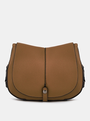 R18102/24 Сумка женская, искуственная ко жа, 240*80*190,св./коричневая