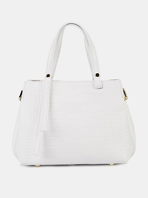 F50B21/6119 Сумка женская,натур.кожа 18*25*12,белая