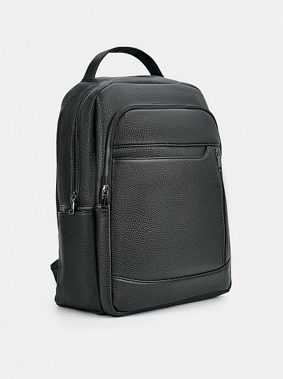 АУГС330200 Рюкзак мужской экокожа 100% ,290х160х390,черный