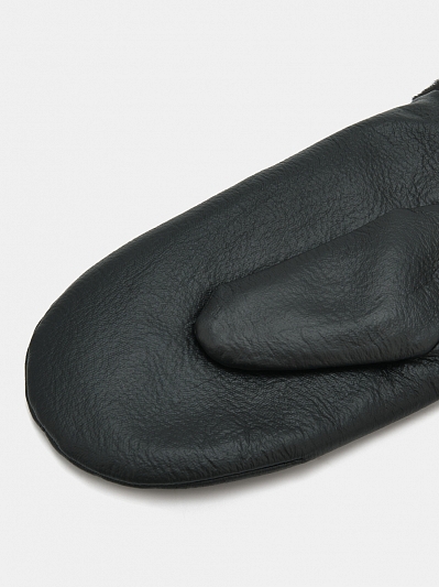 АУГП109400_Н Варежки жен.Ralf Ringer,60%пол иурет,40%полиэст,1 размер,чер