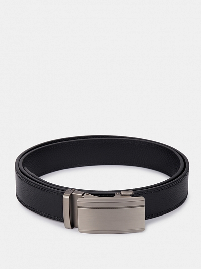 151423P-20552-01 Ремень мужской натур.кожа 1300x35x2,черный