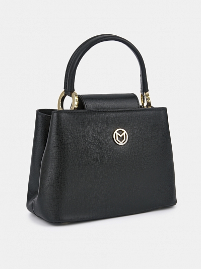 MV-J717-NERO Сумка женская Marina Volpe,нат ур.кожа,320x50x120,черная