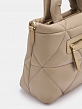 Сумка женская, бежевая, 28х12х25