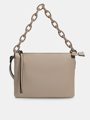 21106/33 Сумка женская BAGGINI искусств кожа 24*19*5 Тауп