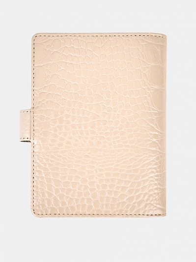 АУГЮ008000 Бумажник водителя женский натур.кожа,105*137*15,бежевый