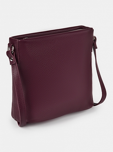 АУГС340900 Сумка женская Ralf Ringer,нату р.кожа,240х105х210,бордовая