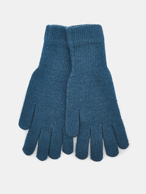 АУГП110400_Н Перчатки жен.Ralf Ringer,60%ан гора,40%вискоза,1 размер,джинс