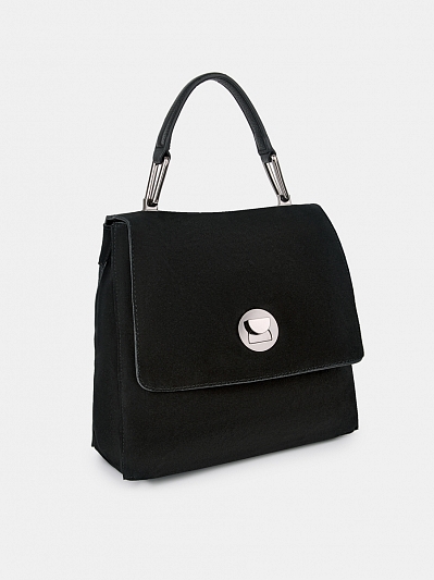 Сумка - рюкзак женский, черный