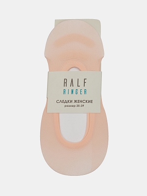 АУОН068000 Следки женские,силикон на пятк е,полиамид 90%,р.23-25,беж