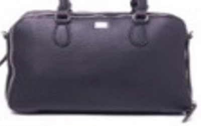 18046/10/19 Сумка женская иск.кожа BAGGINI черный/серый