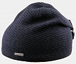 110423P-18715-04_Н Шапка мужская,90%вискоза ,10%кашемир,син/черная