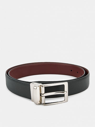 АУГР095800 Ремень женский Ralf Ringer,нат ур.кожа,115х3,черн/винный