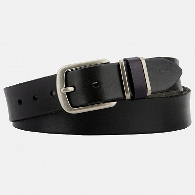 151423P-20411-01 Ремень мужской натур.кожа 1300x40x2,черный