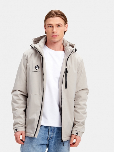 70479-Серый Куртка мужская,GRIZMAN, длина 75 , серая