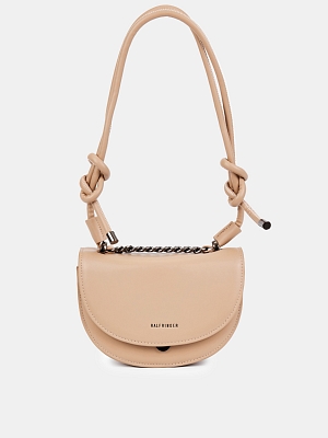 Сумка женская, бежевая, 21x7x15