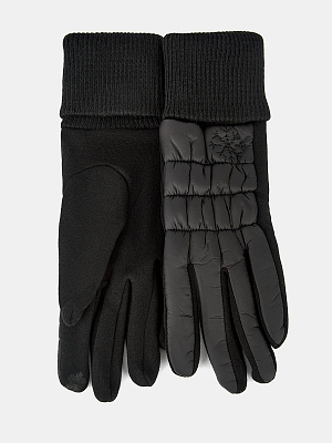 142322P-13791-01_Н Перчатки женск.Ralf Ringer, 100%полиэстер,б/р.черные