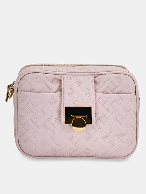 RK542-07 Сумка жен.,иск.кожа 23*17*70 BAGGINI бежево-пудровый