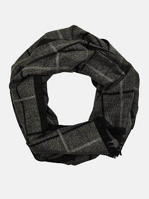 АУГШ112600 Шарф мужск.Ralf Ringer65%в искоза,35%полиэстер,30*180,сер