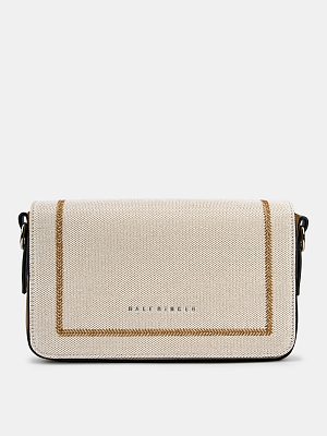 347100/74-01RF Сумка женск.Ralf Ringer,хлопок /иск.кожа 270*80*160,корич/мол