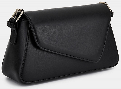 338100/03-01RF Сумка женская,искусственная ко жа,12x25x7,черная