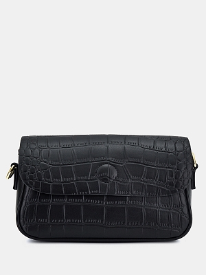 38110-1/10 Сумка женская,иск.кожа BAGGINI 22*18*9,черная