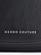 328109/31-01 Сумка женская,иск.кожа,KEDDO COUTURE,21*15*6,черн