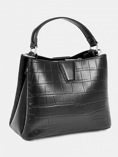 R38124/10 Сумка женская, иск. кожа ,230x110x210,черная