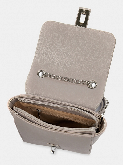  Сумка женская, сиреневая, 15*17*7