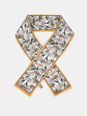 170313P-24174-12 Шарф женский Ralf Ringer 100%полиэстер,9х100,бежевый