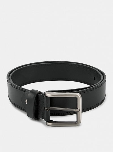 АУГР097200 Ремень мужской Ralf Ringer,нат ур.кожа,130x4,черн