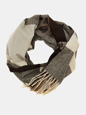 АУГШ108100 Палантин женский Ralf Ringer 100%полиэстер,65*180,серый