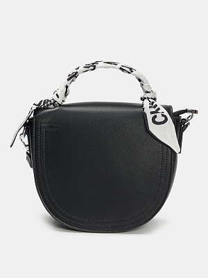 R18368/10 Сумка женская,искуств.кожа, 22*19*6 черная